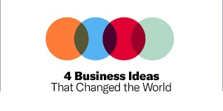 4 bsuiness ideas that changed the world