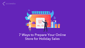 preparing online sales for holiday season