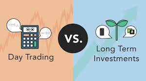 Day trading vs longterm investment