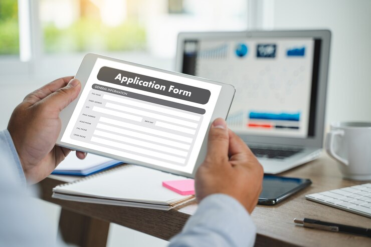 application form for opening bank account